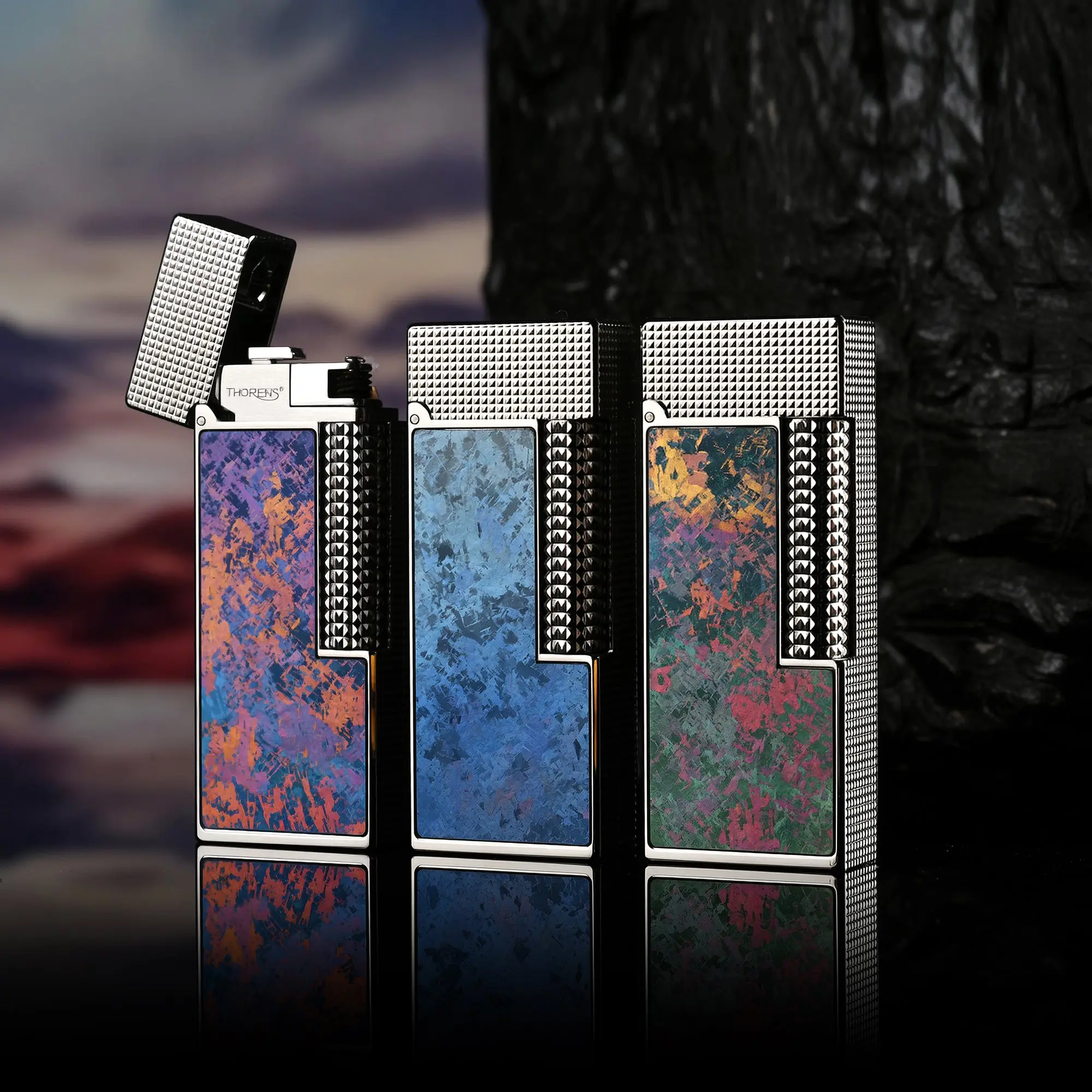 Narrow Lighter - Blue Frost Ti - Image 9