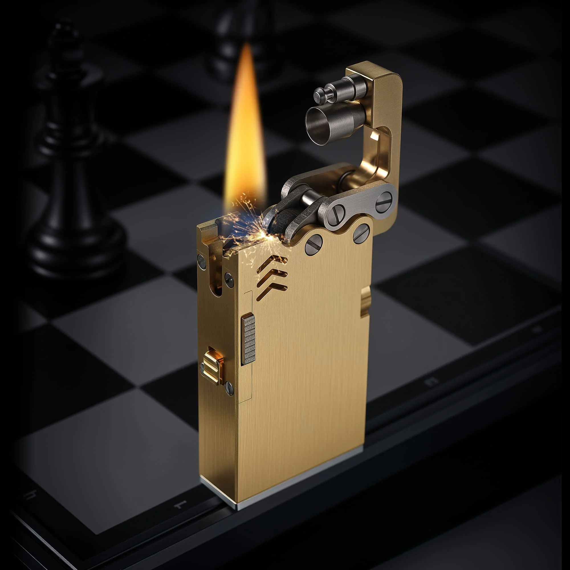Ejection Lighter - Brass Finish - Image 3