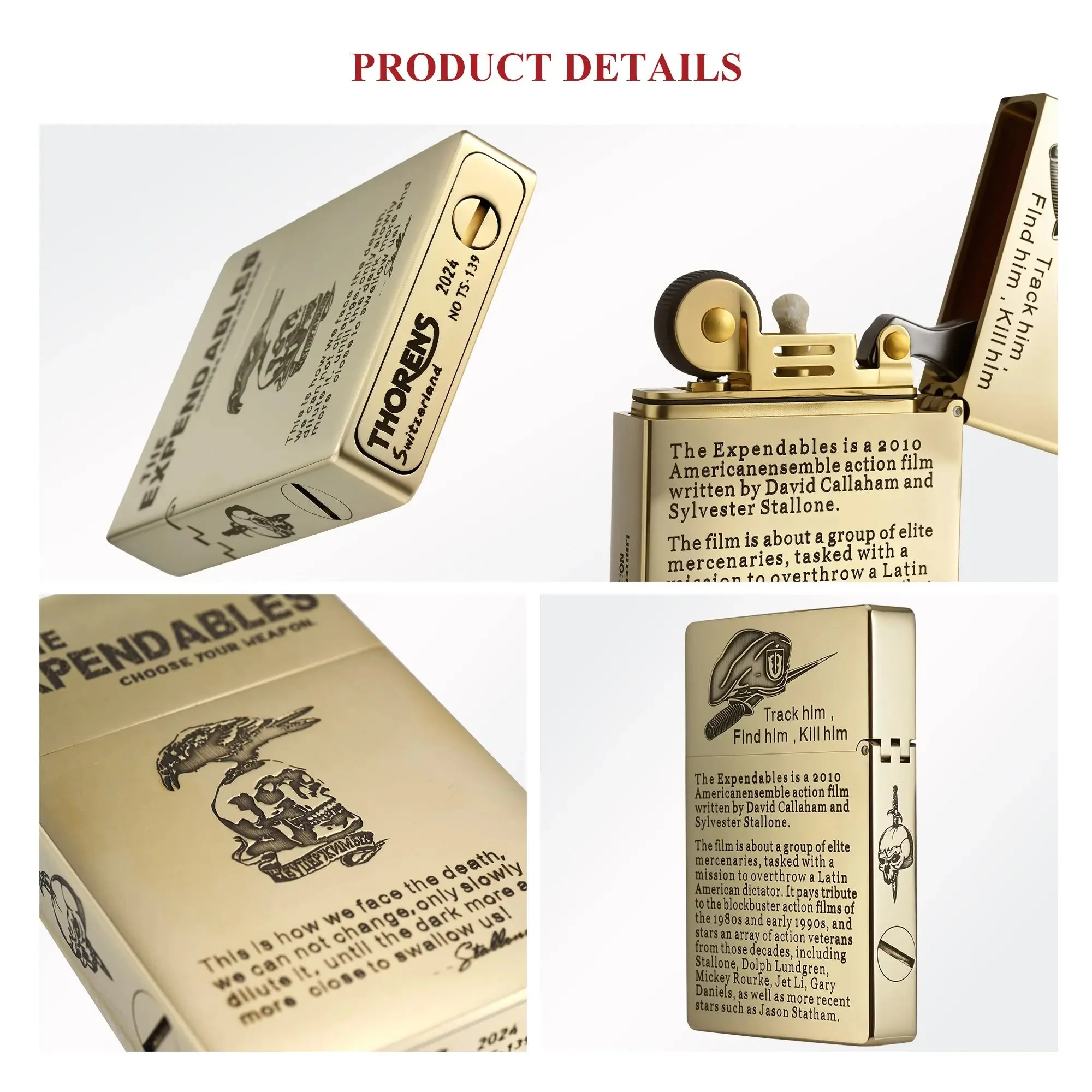 Etched Lighter - THE EXPENDABLES - Image 7