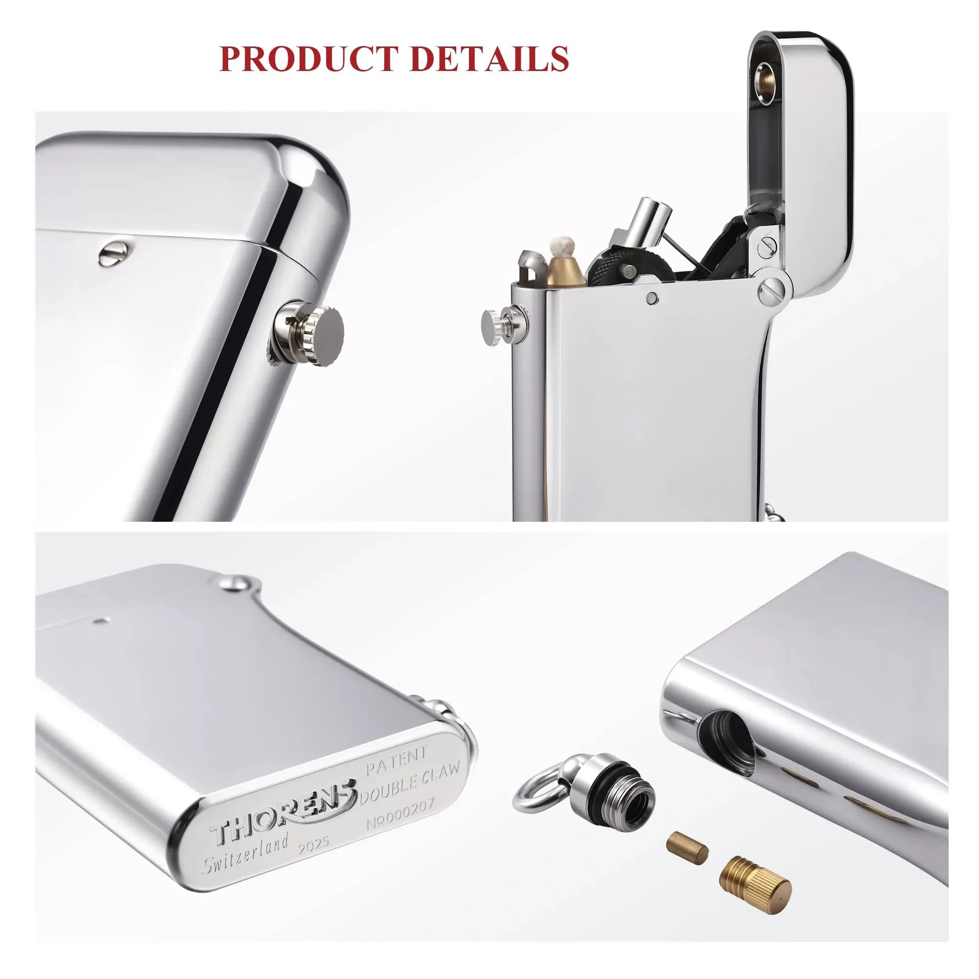 Gen 2 - Double Claw - Glossy - Silver - Image 6