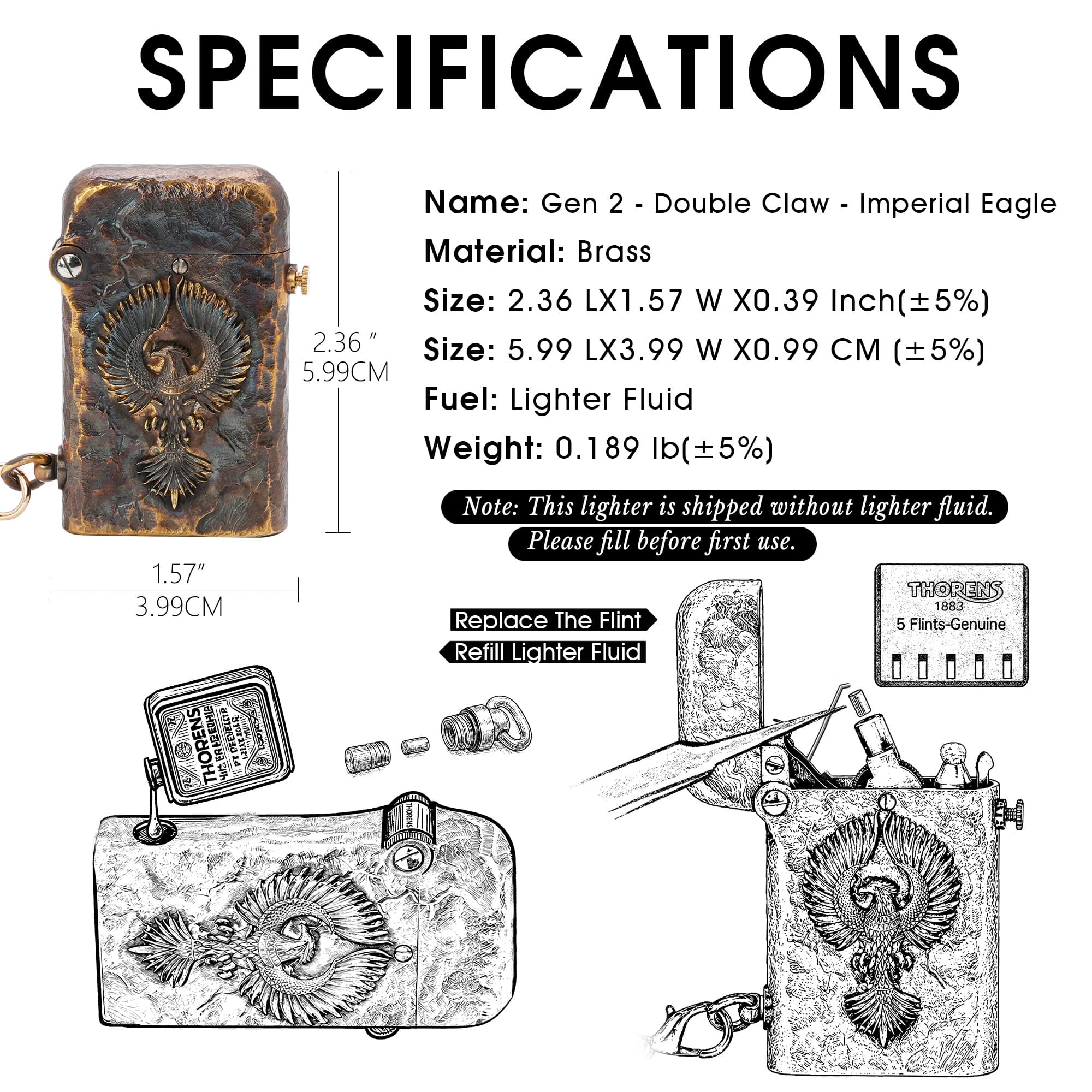 Gen 2 - Double Claw - Imperial Eagle - Image 4