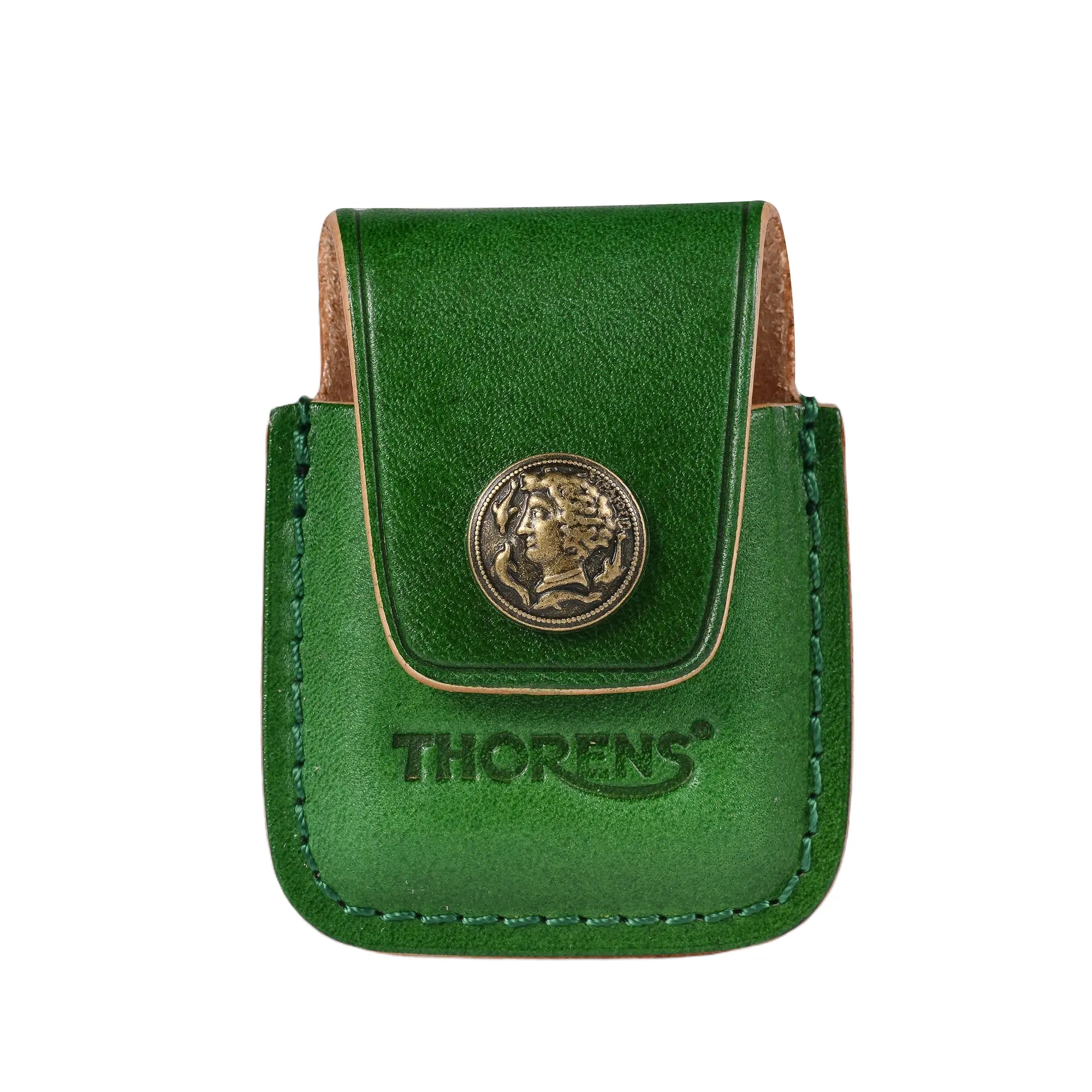 Handcrafted Leather Lighter Case - Black - Image 10