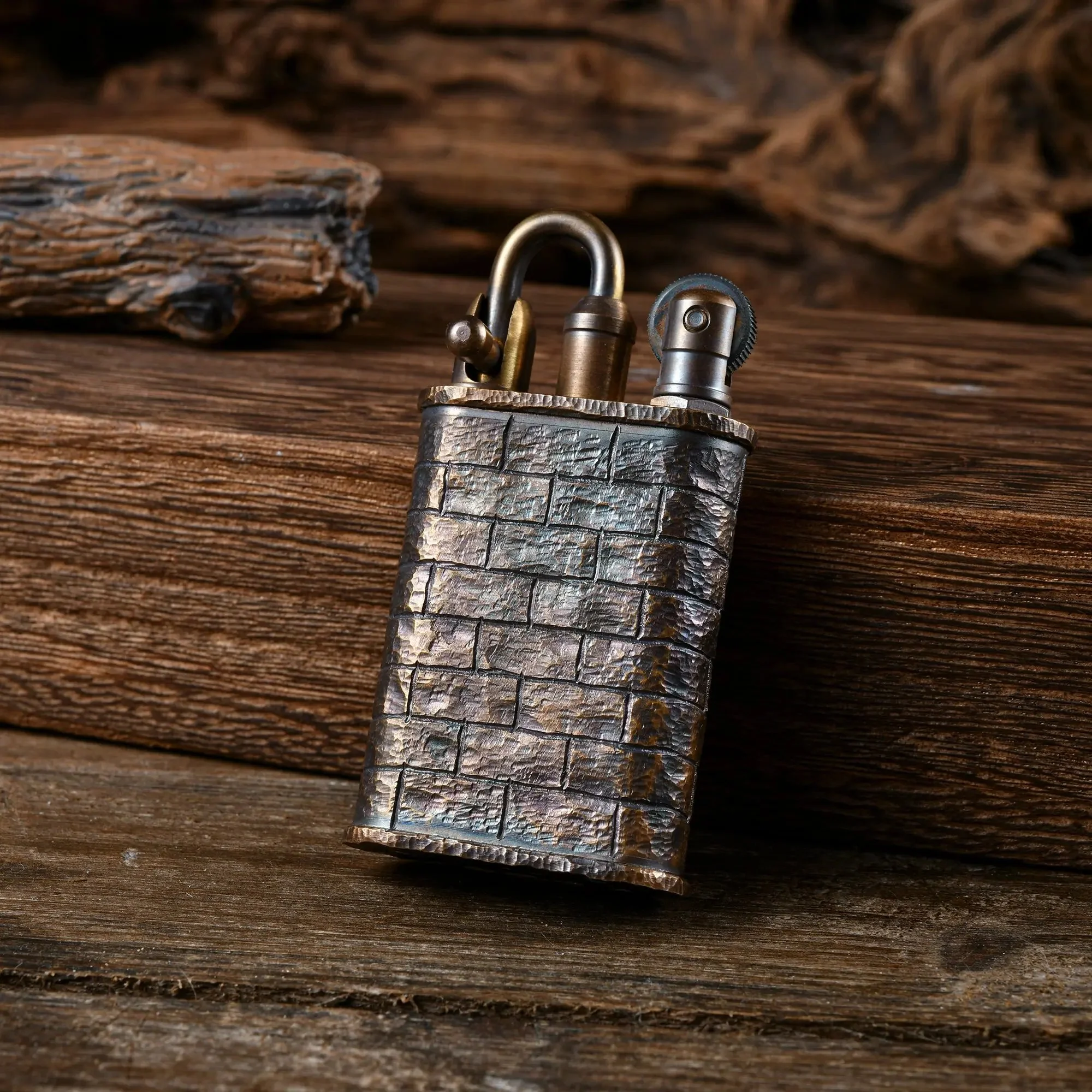 Lockflame - Hand-carved Brick Wall - Image 9