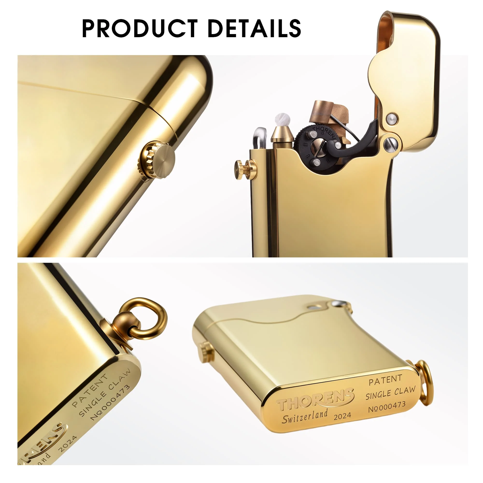Gen 1 - Single Claw - Glossy - Brass Finish - Image 6