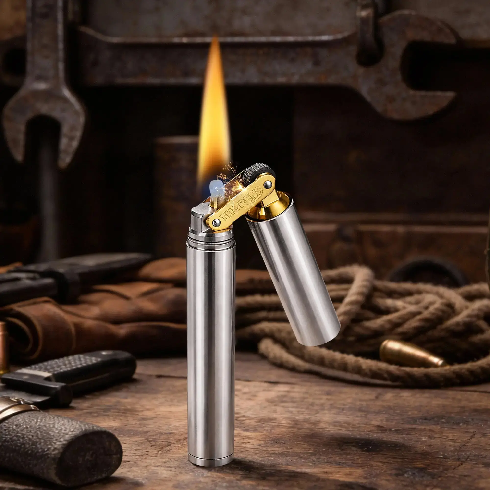Nunchaku Lighter - Silver - Image 8