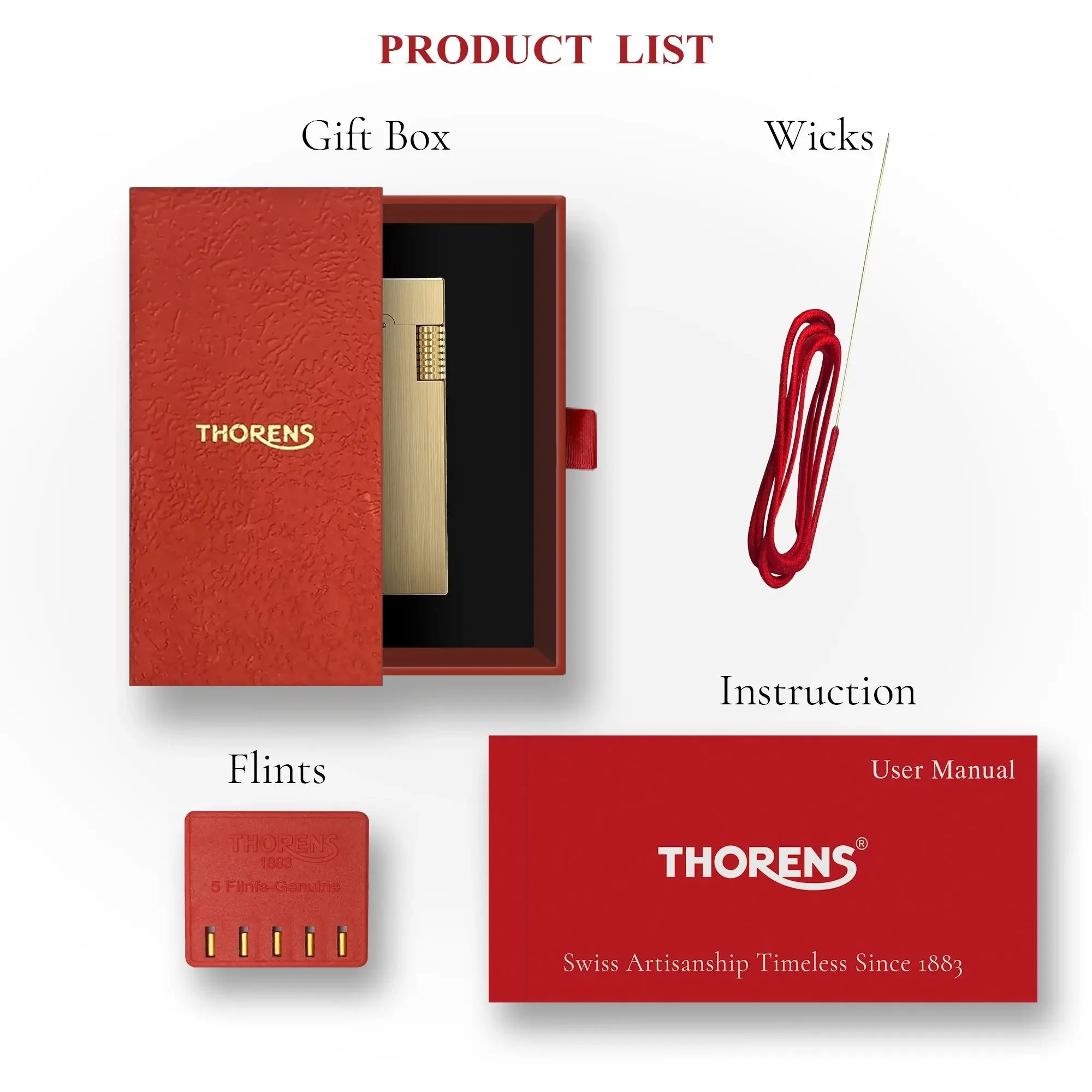 Rectangular Lighter - Glossy - Brass Finish - Image 10