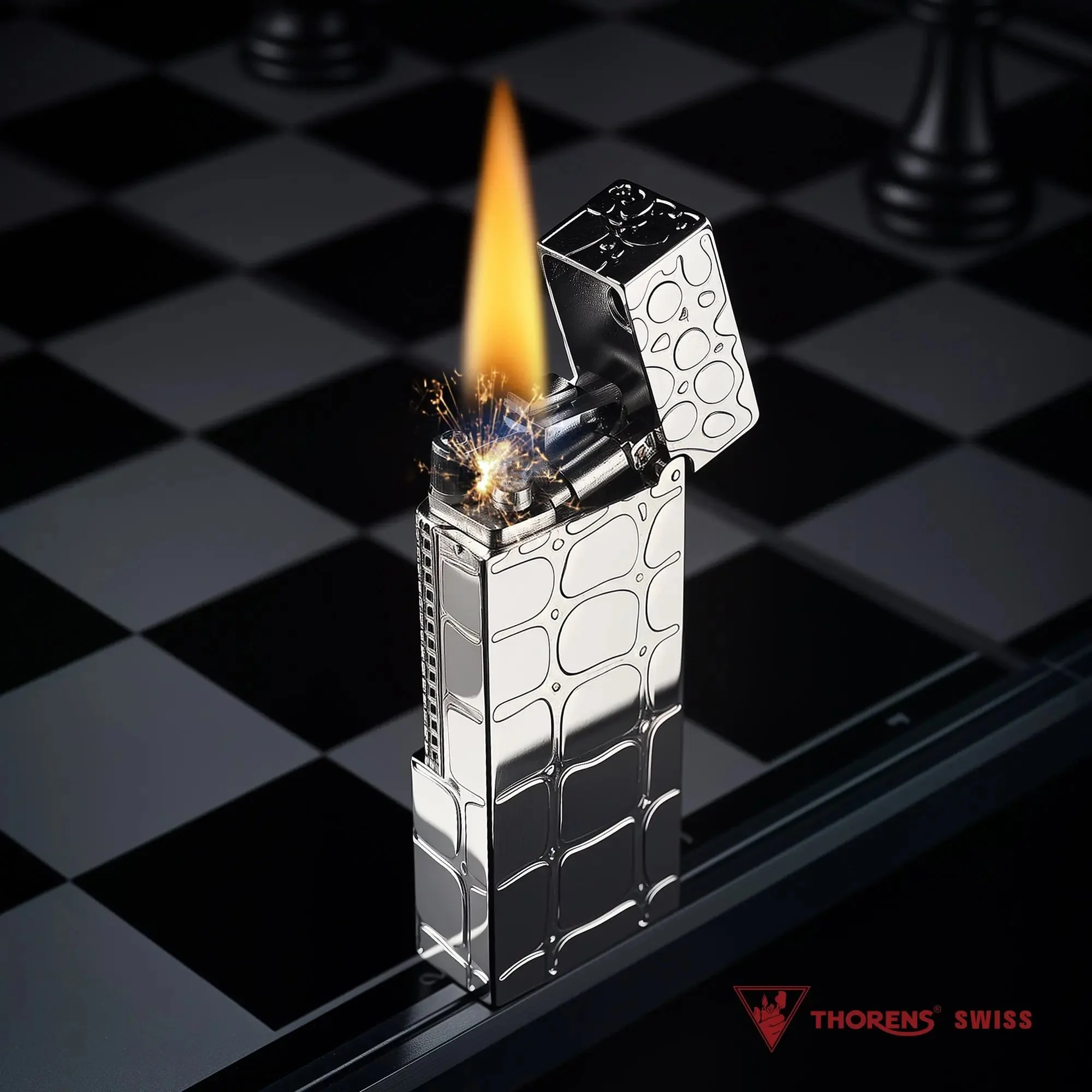 Narrow Lighter - Crocodile Pattern - Image 3