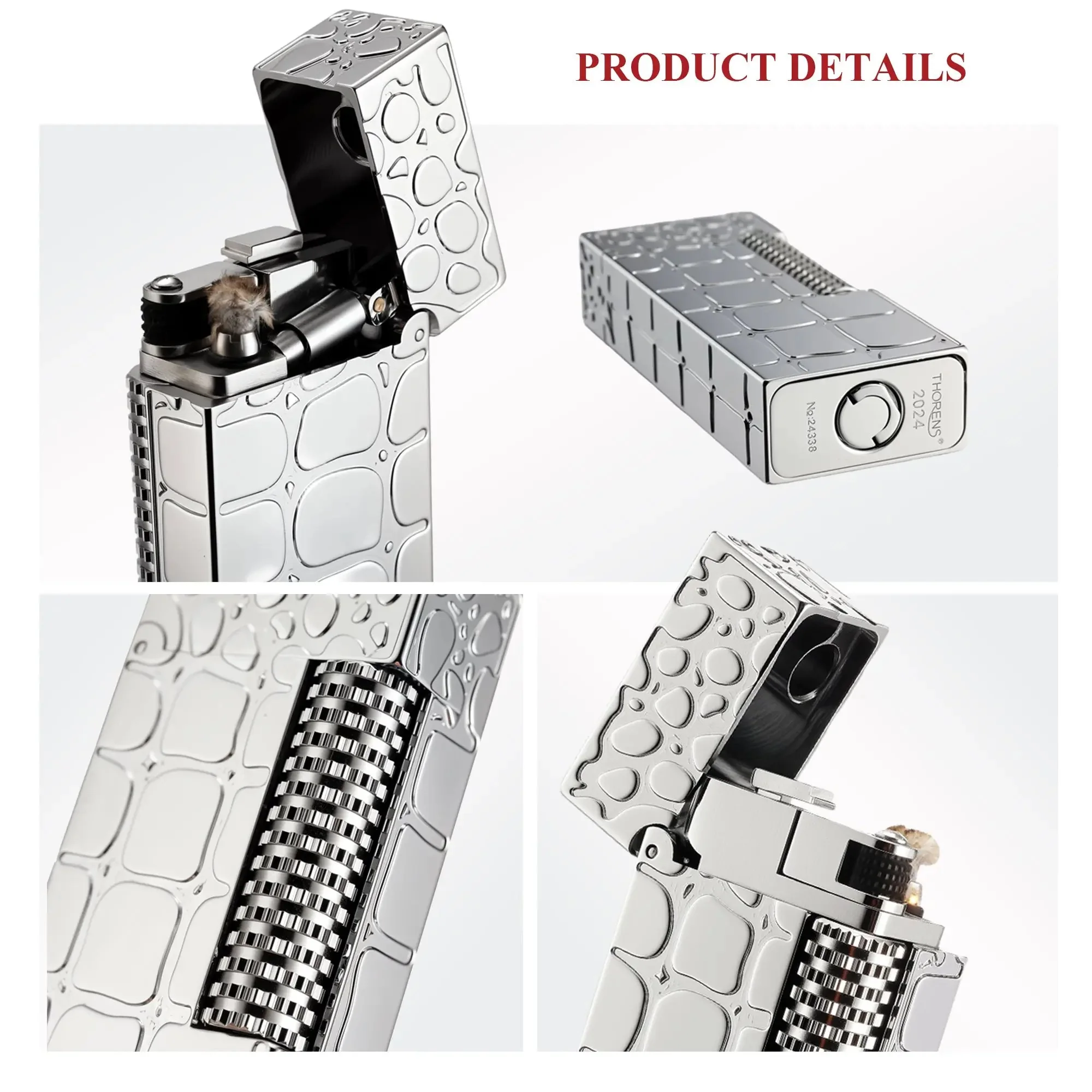 Narrow Lighter - Crocodile Pattern - Image 6