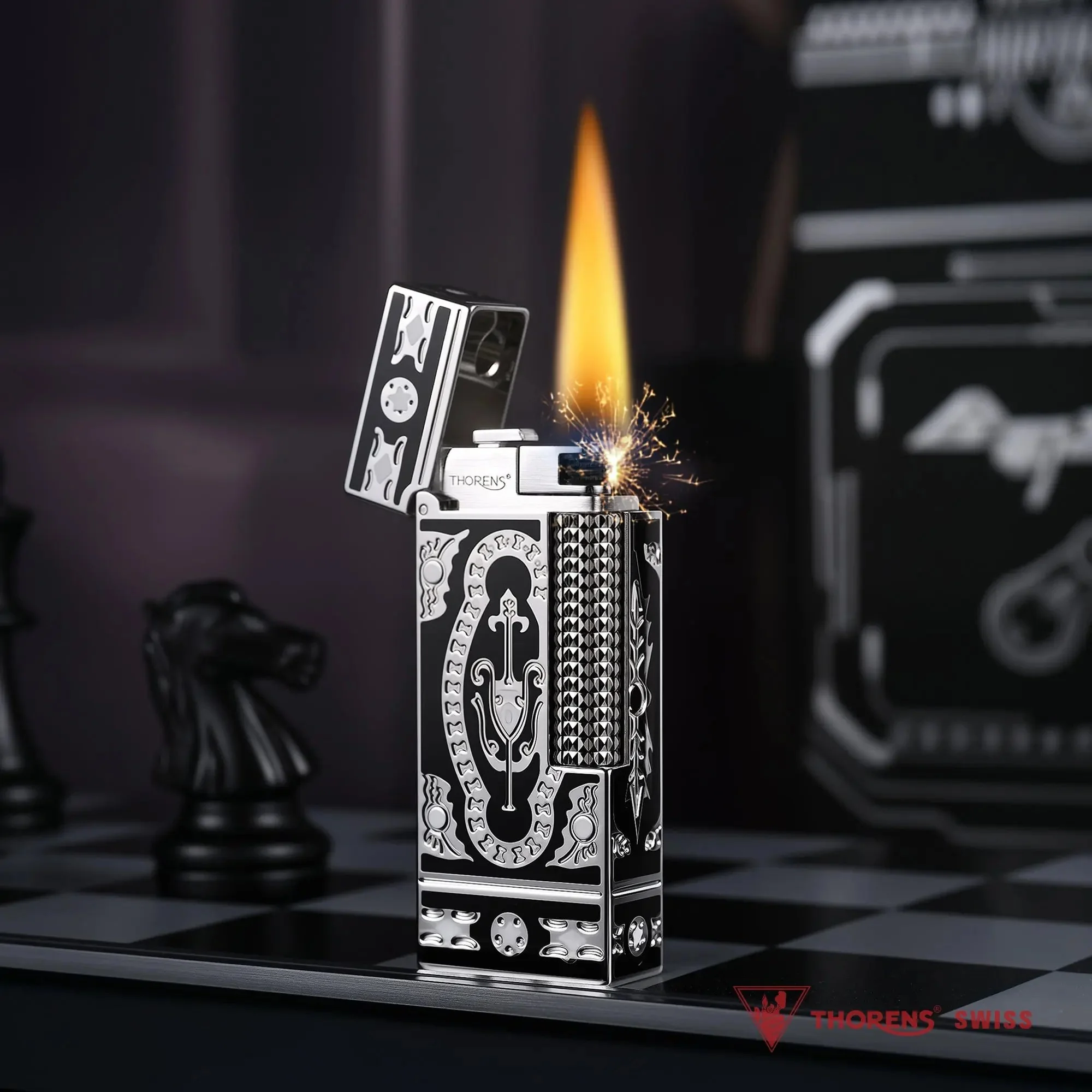 Narrow Lighter - Holy Grail - Black - Image 3