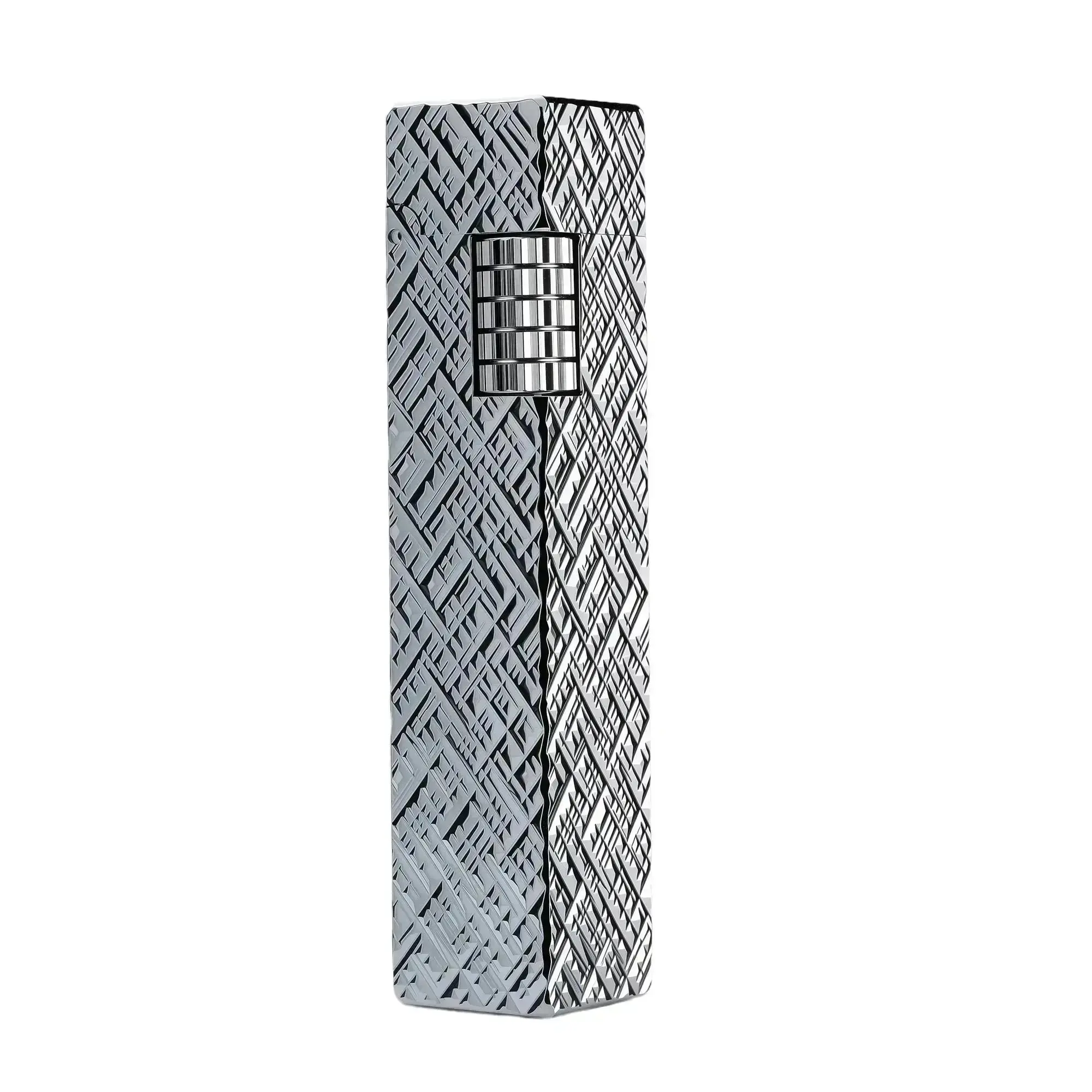 Rectangular Lighter - Small Square - Silver - Image 18