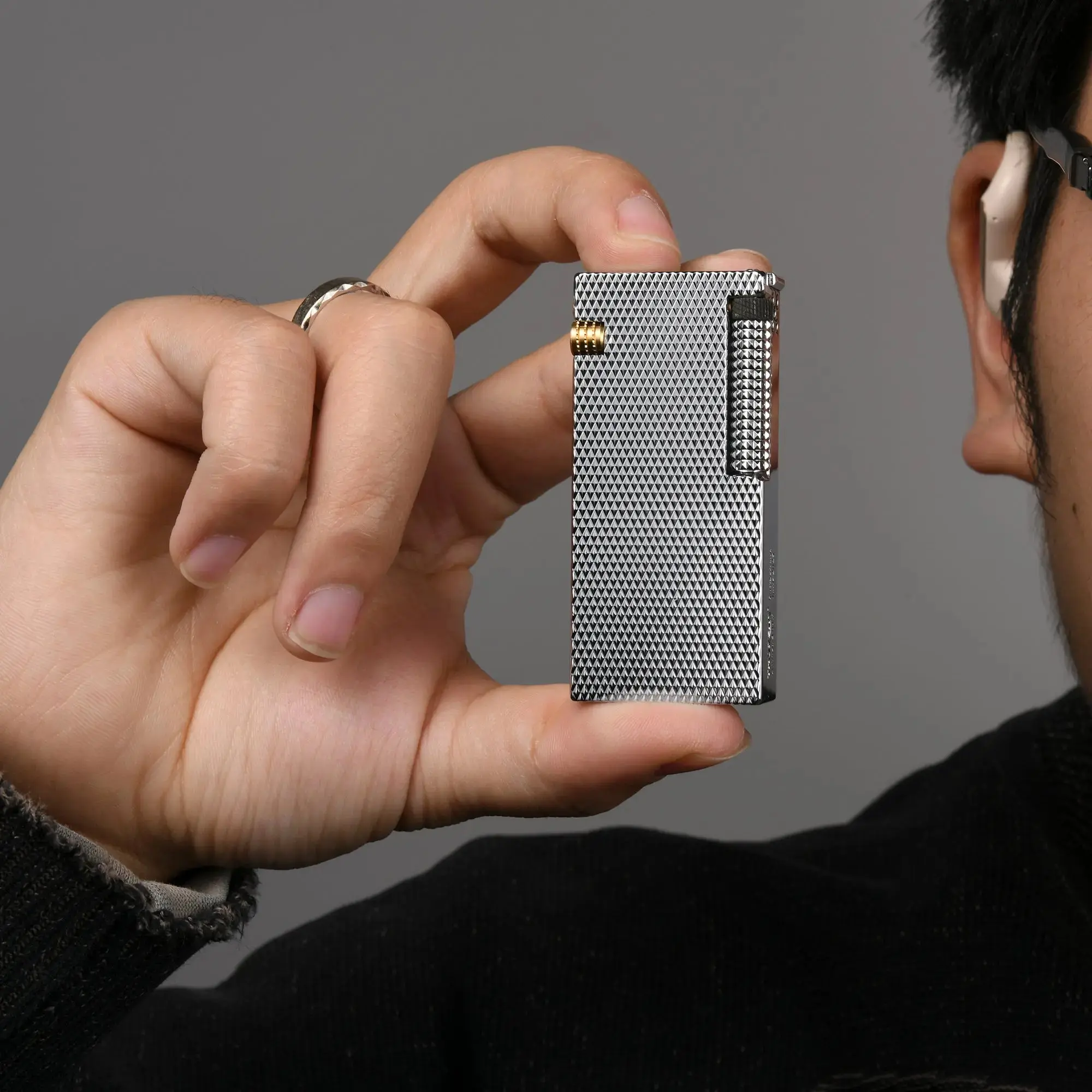 Slim Cube Silver Mesh - Image 8