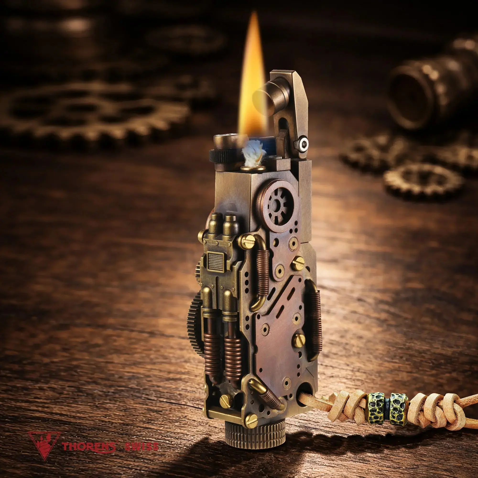Steampunk – Mechanical Grip - Grand Gear - Antique Bronze - Image 3