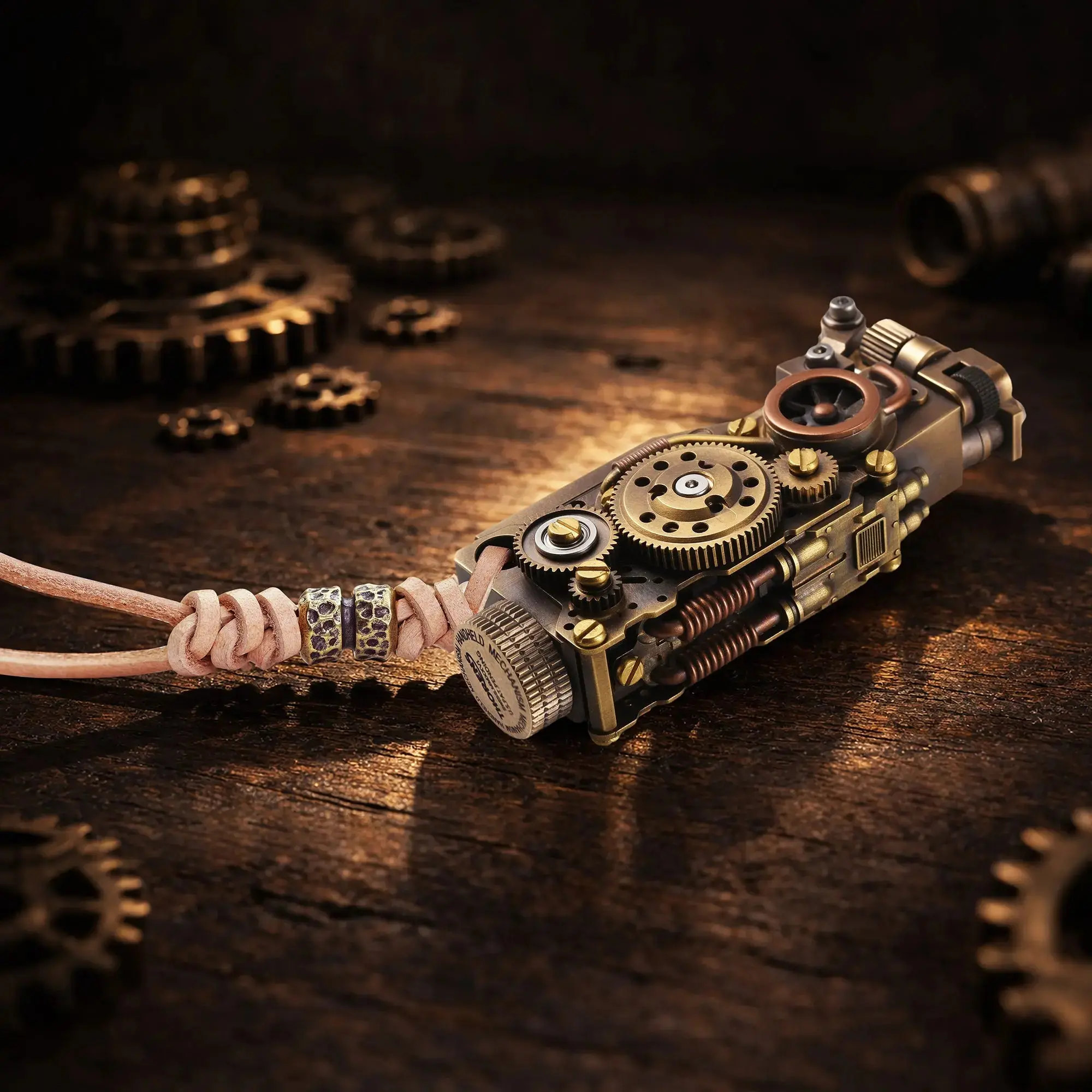Steampunk – Mechanical Grip - Grand Gear - Antique Bronze - Image 8
